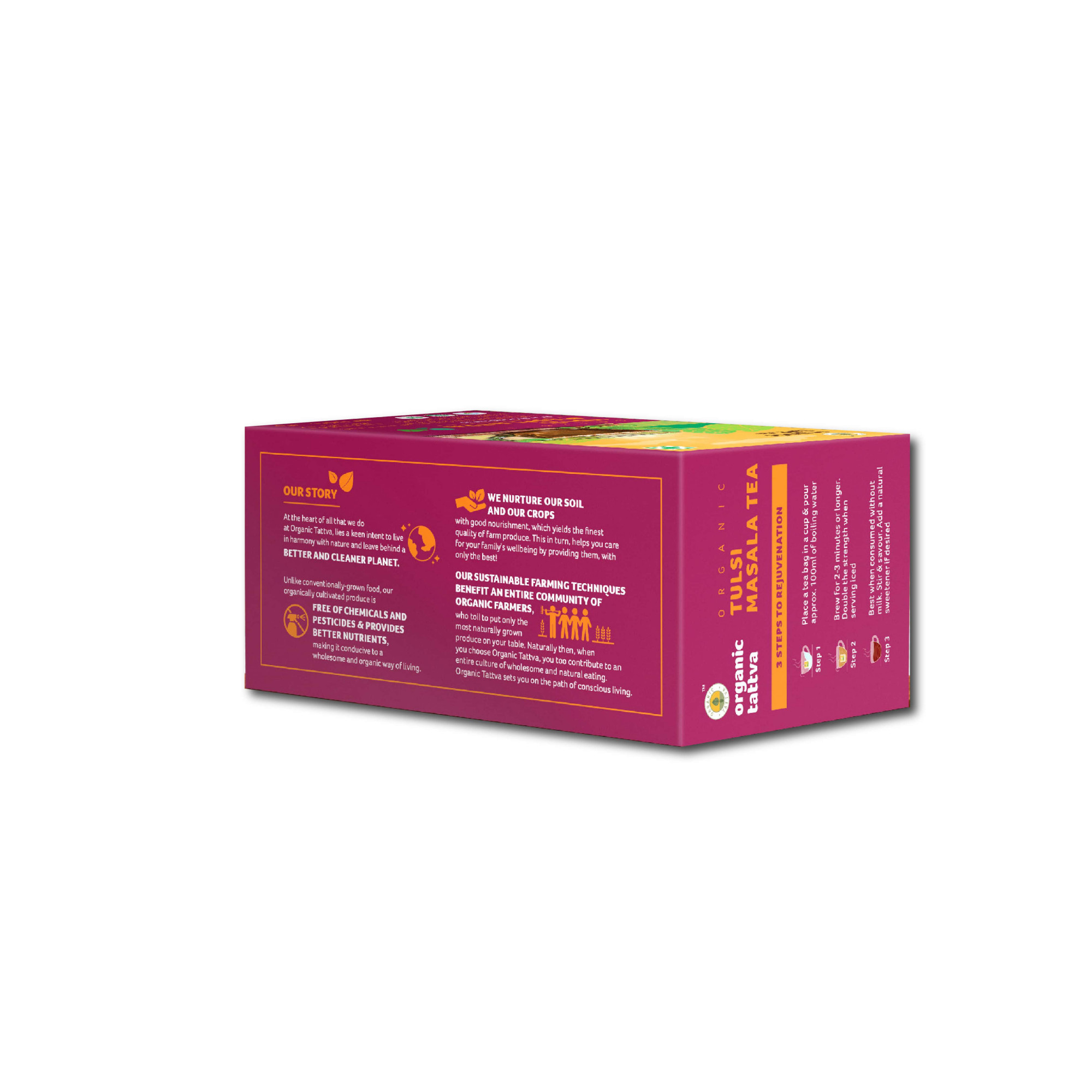 Organic Tulsi Masala Tea 20 teabags 40g