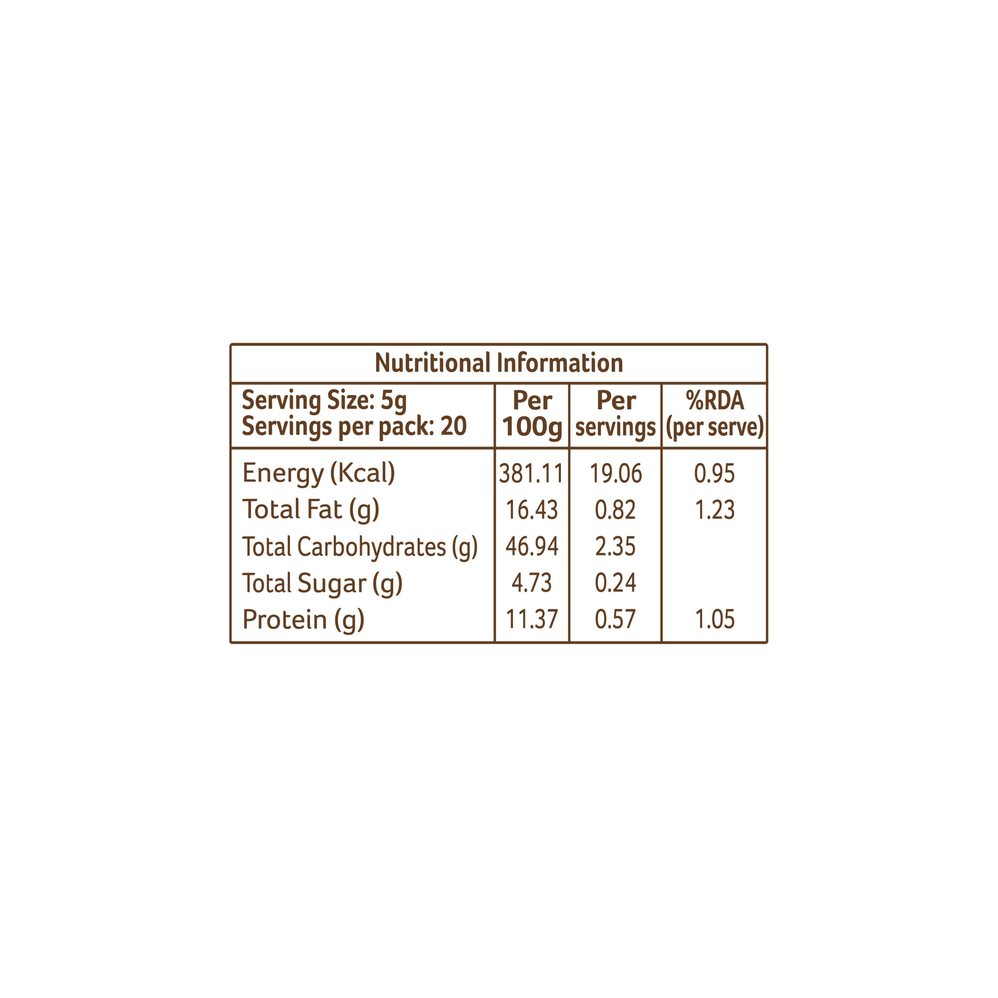 Organic Chana Masala 100g