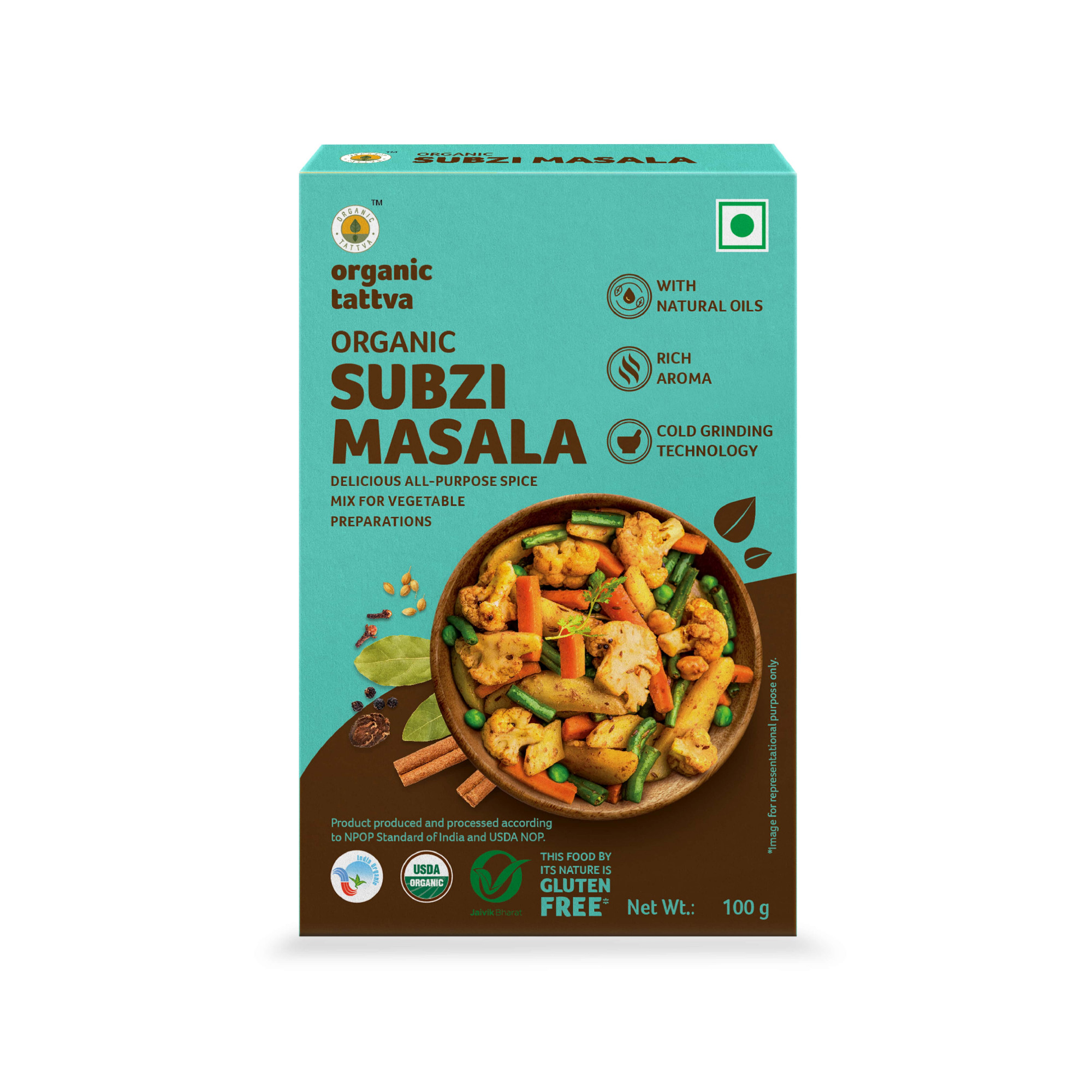 Organic Subzi Masala 100g