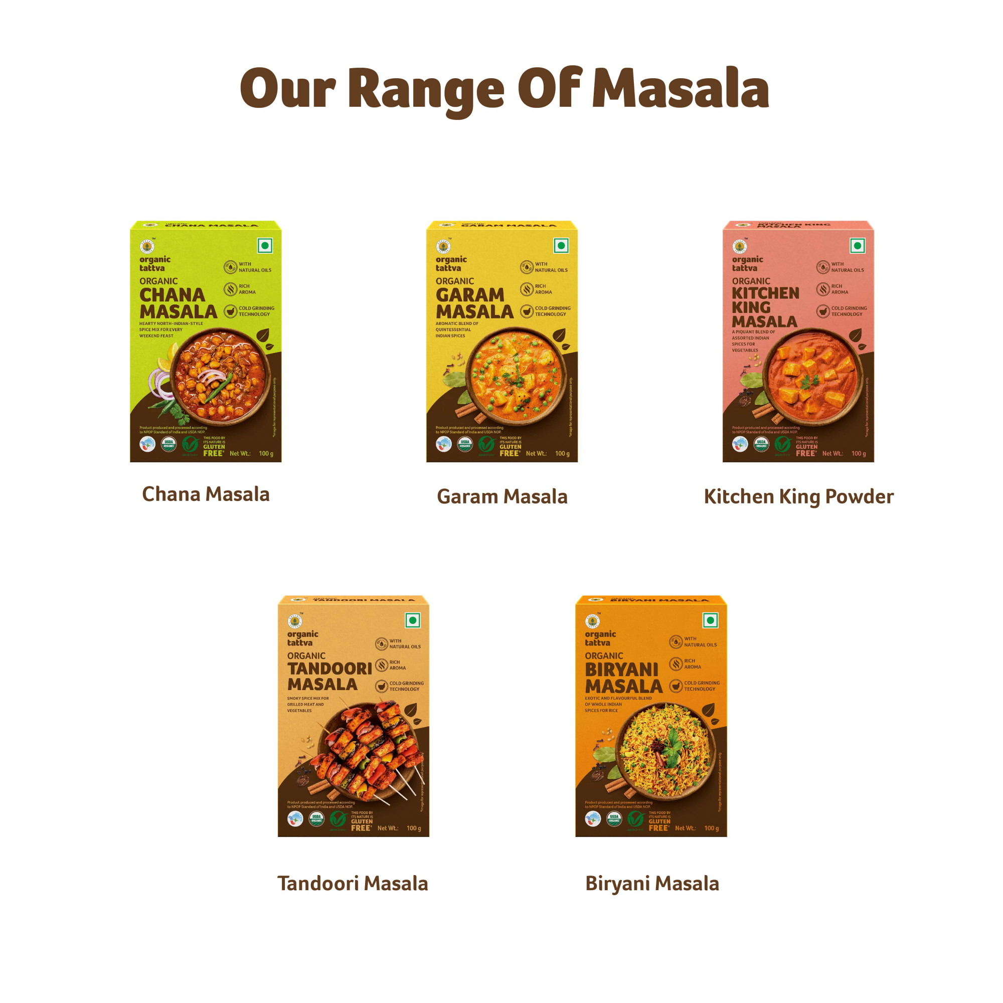 Organic Pav Bhaji Masala 100g