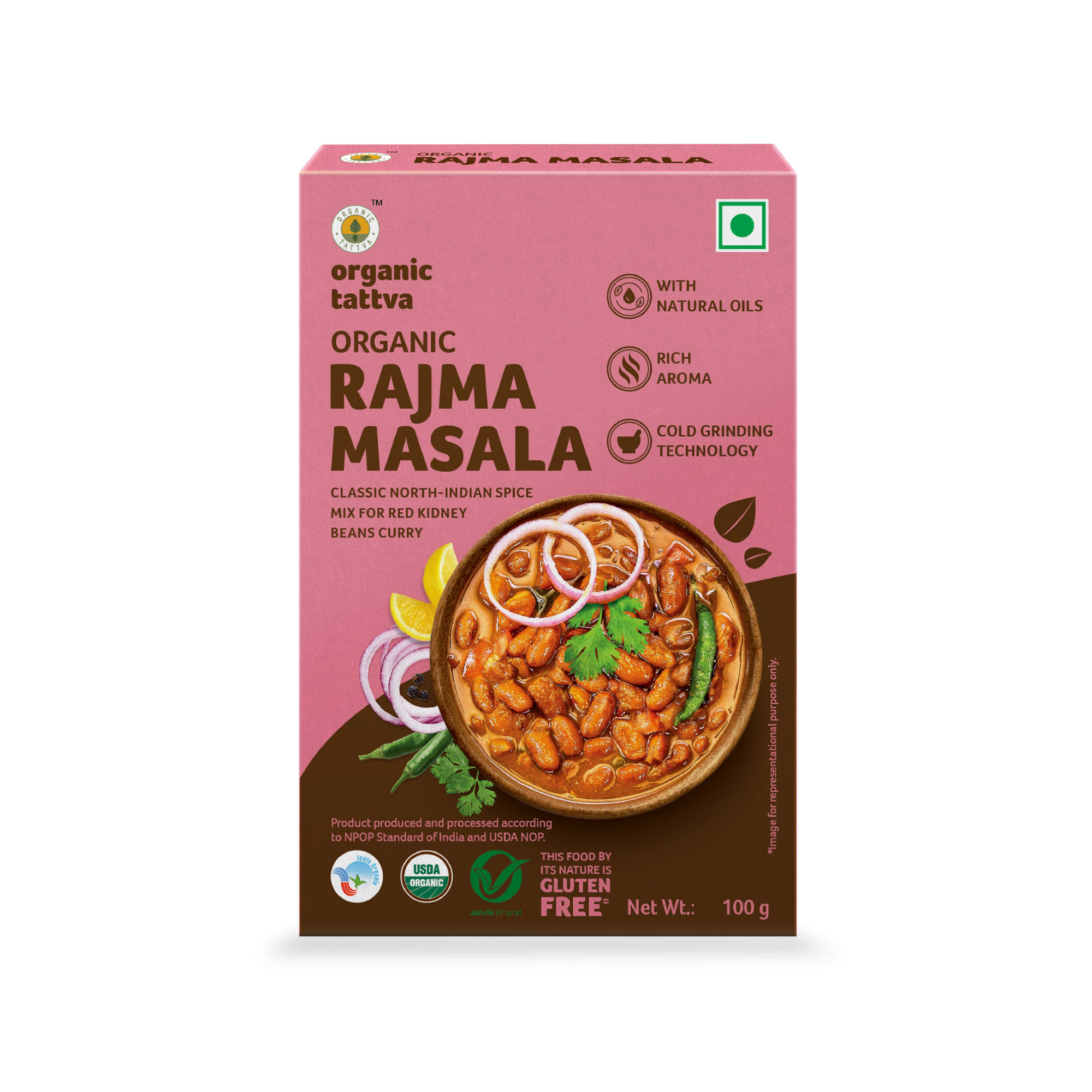 Organic Rajma Masala 100g