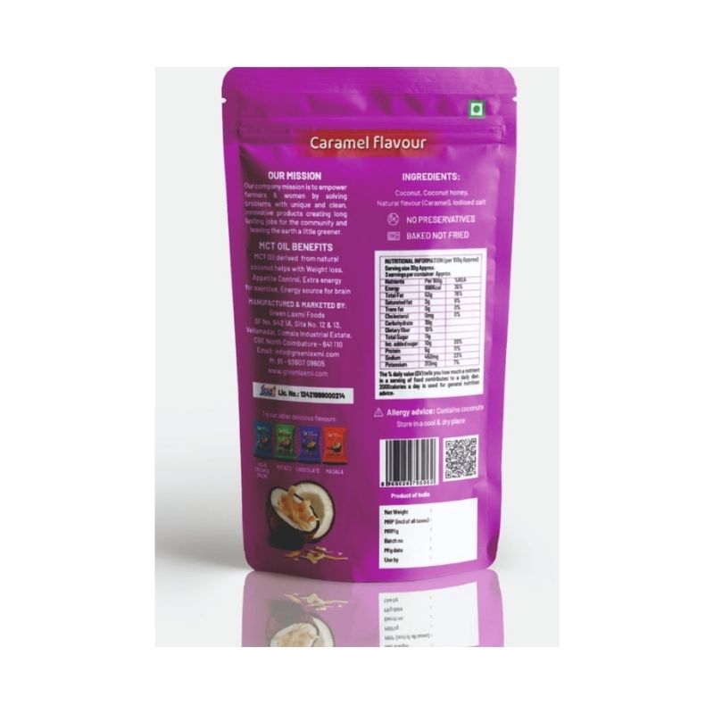 Coconut Chips Caramel - 90 Gm