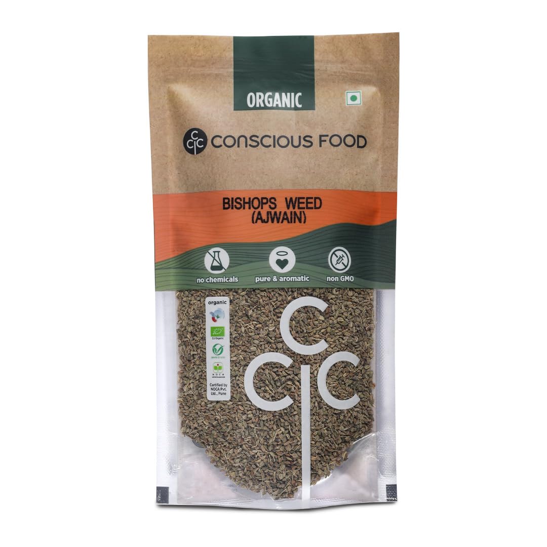 Conscious Food Ajwain Bishops Weed - 100 Gm