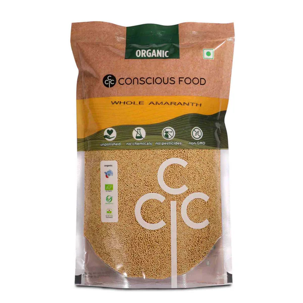 Conscious Food Whole Amaranth - 500 Gm
