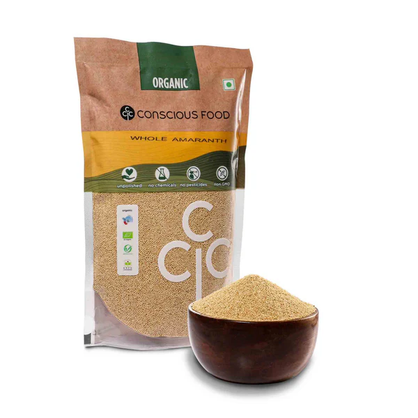 Conscious Food Whole Amaranth - 500 Gm