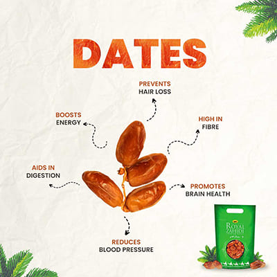Apis Royal Zahidi Dates - 500 Gm