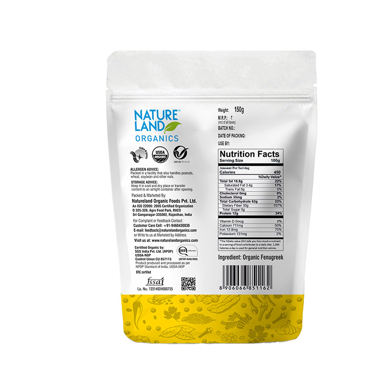 Natureland Fenugreek - 150 Gm