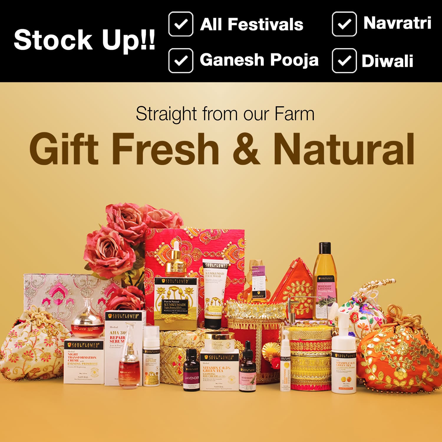 Soulflower Festive Aromatherapy Box