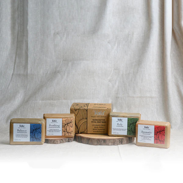 Kalla Assorted Soap Box 100gx4u - 400 Gm