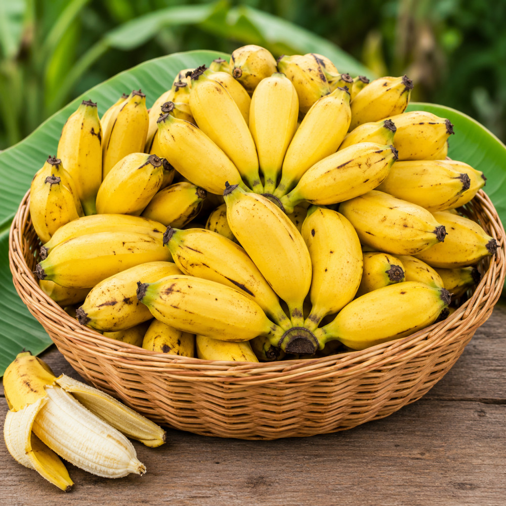 Image of ORGANIC RAW ELAICHI BANANA - 1 KG