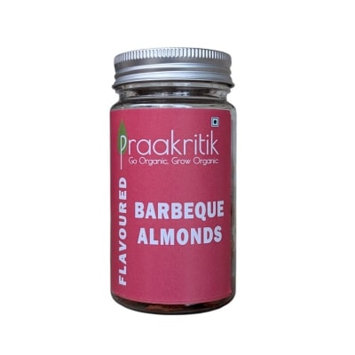 Praakritik Natural Barbeque Almonds - 100 Gm