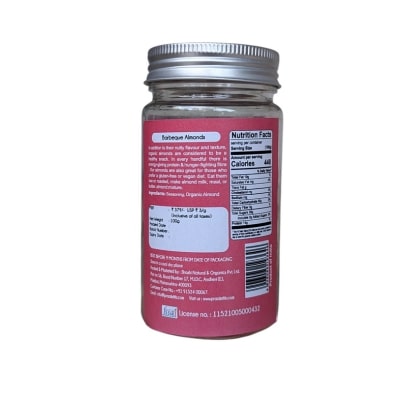 Praakritik Natural Barbeque Almonds - 100 Gm