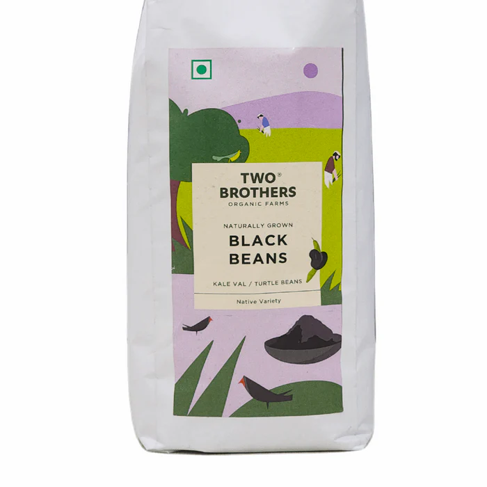 Two Brothers Organic Black Beans - 500 GM