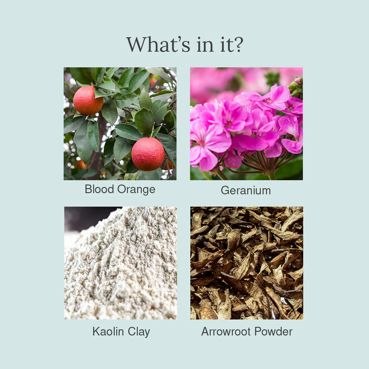 Juicy Chemistry Blood Orange  Geranium Organic Deodorant Stick