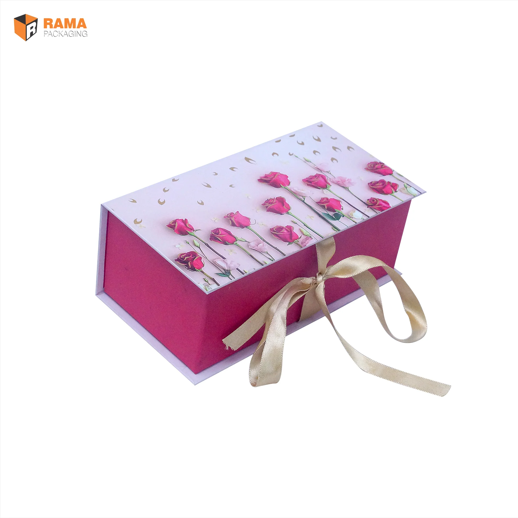 8 X 4 X 3 RIGID BOX RIBBON KNOTE - 1 U