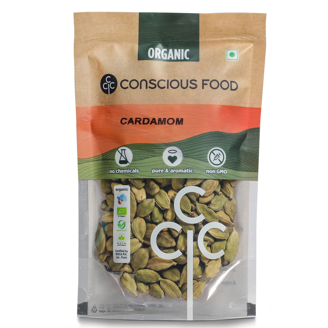 Conscious Food Cardamom - 100 Gm