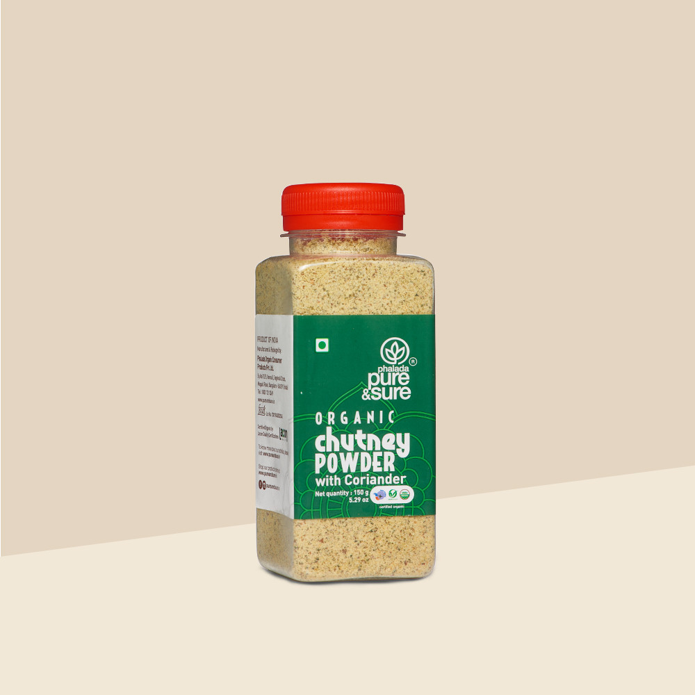 Pure Sure Organic Chutney Powder - Coriander - 150 Gm