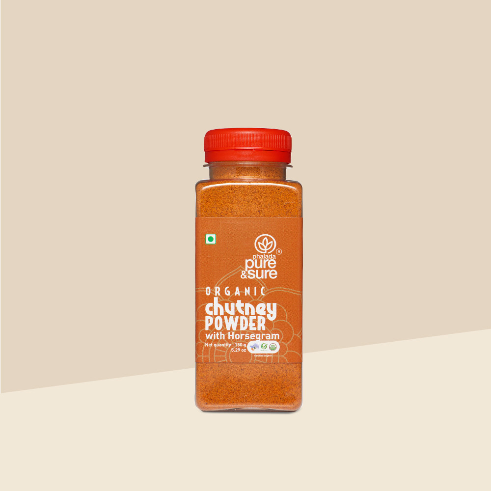 Pure  Sure Organic Chutney Powder - Horsegram - 150 Gm