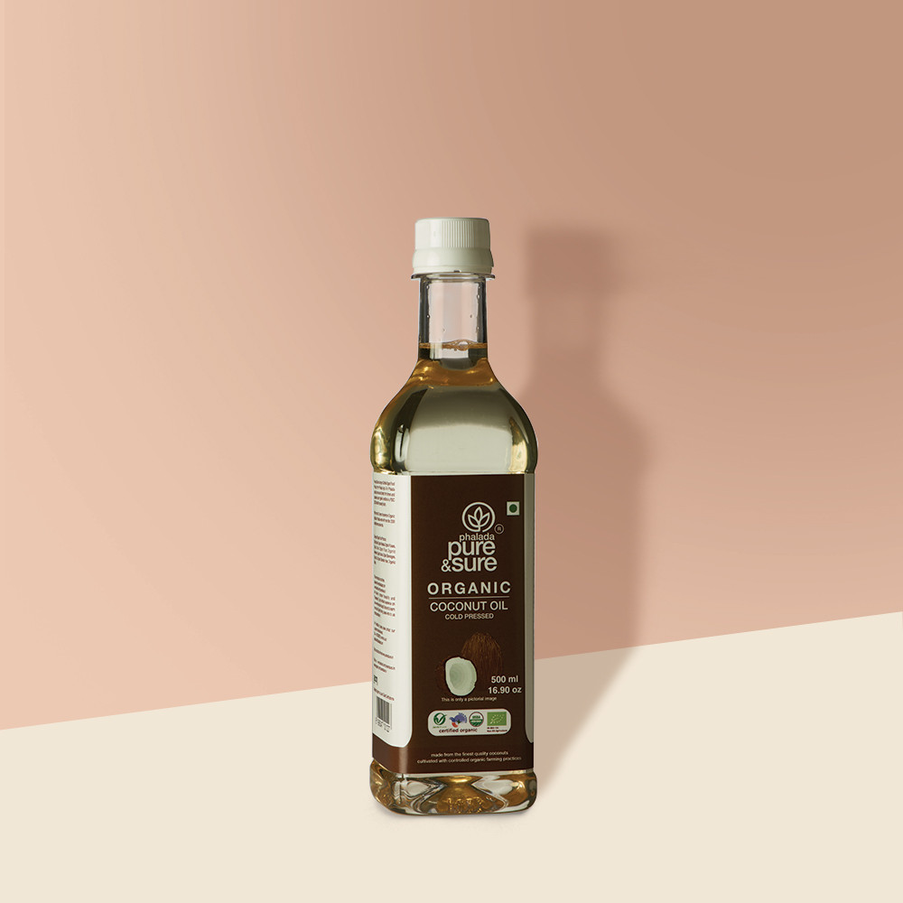 Pure Sure Organic Coconut Oil - 500 Ml