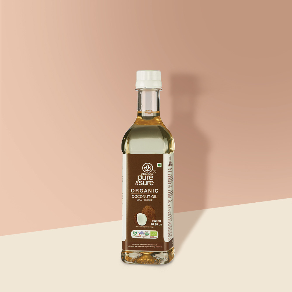 Pure Sure Organic Coconut Oil - 500 Ml