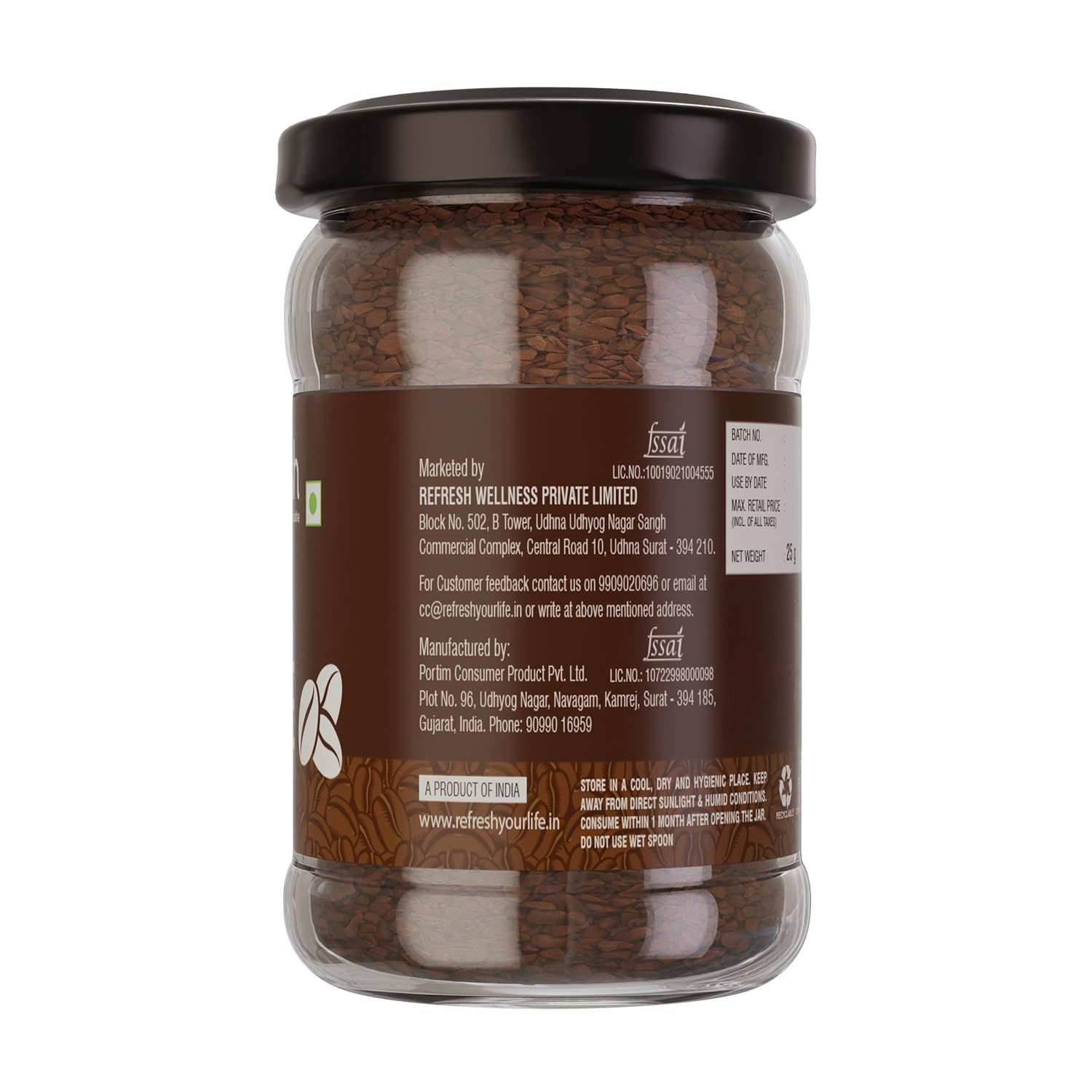 Instant Espresso Coffee - 25 gm