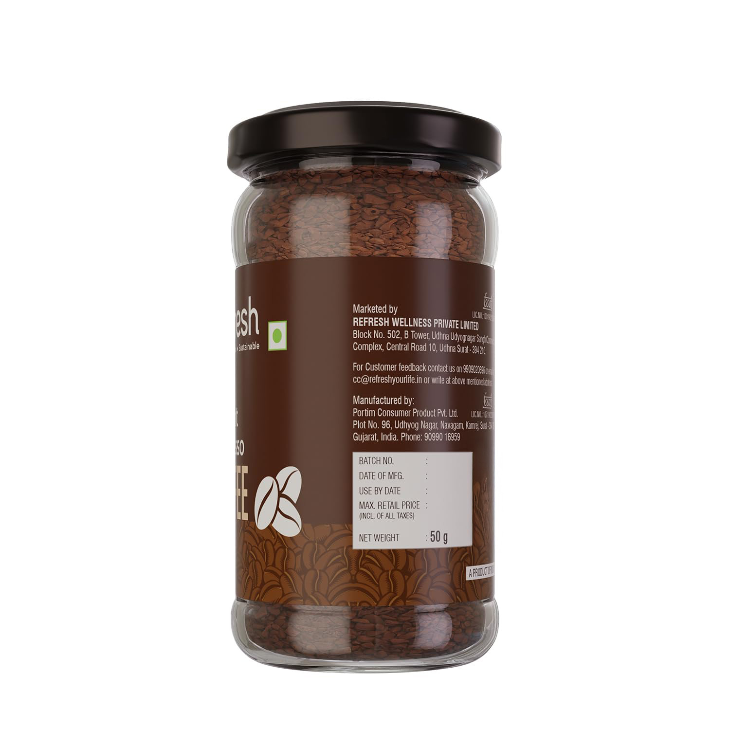Instant Espresso Coffee - 50 gm