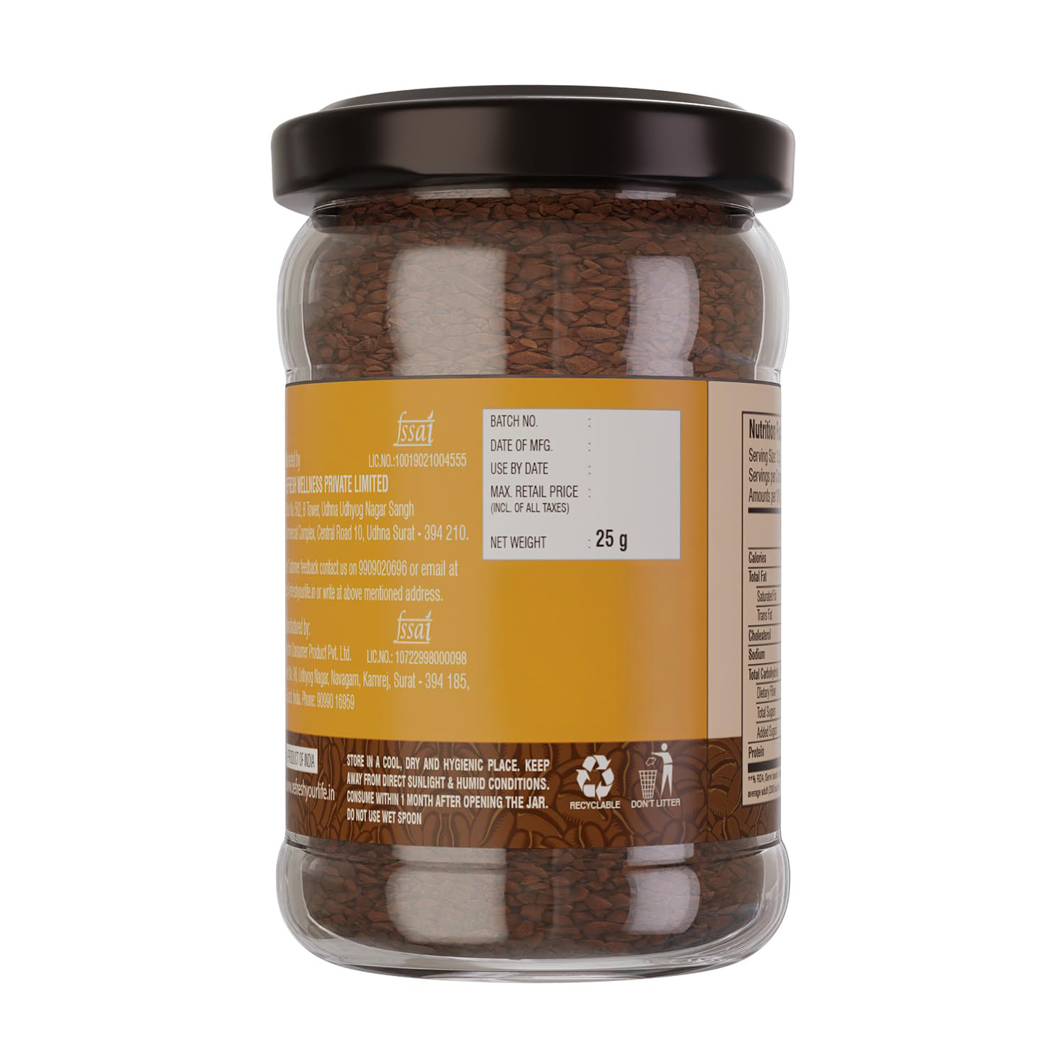 Instant Saffron Coffee - 25 gm