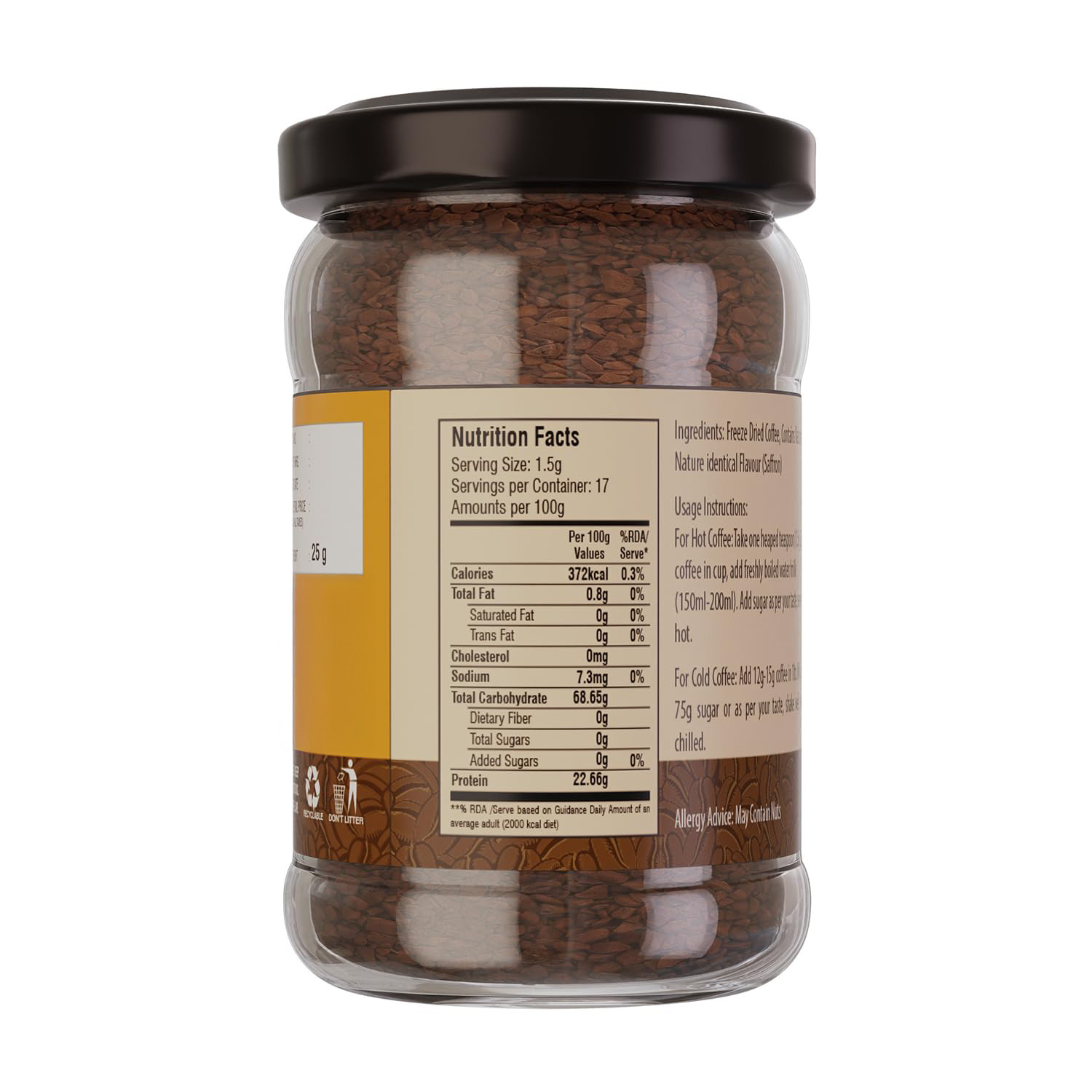 Instant Saffron Coffee - 25 gm