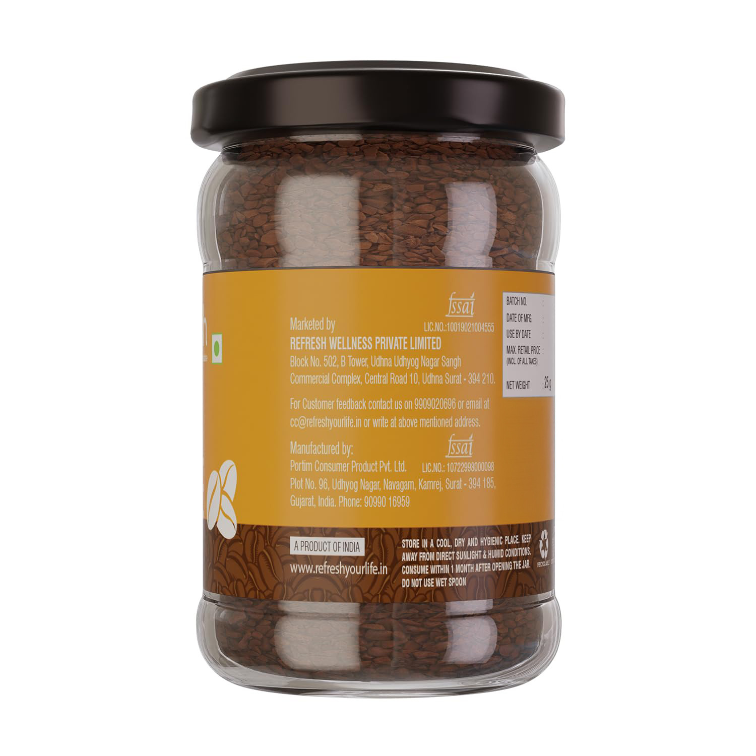 Instant Saffron Coffee - 25 gm