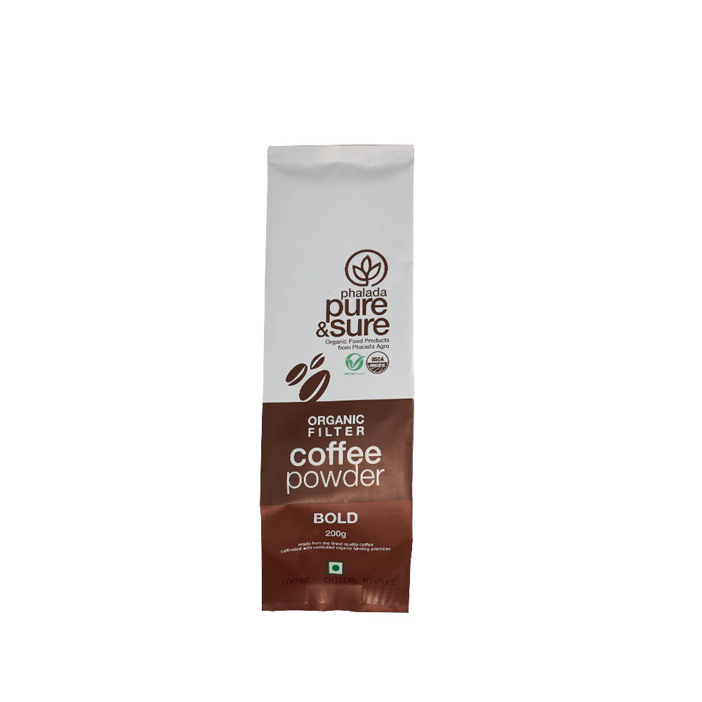 Pure Surelogo Pure & Sure Organic Coffee Powder - Bold 200g | Buy On Refresh