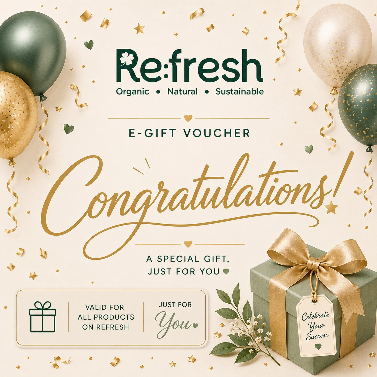 Congratulation E Gift Voucher