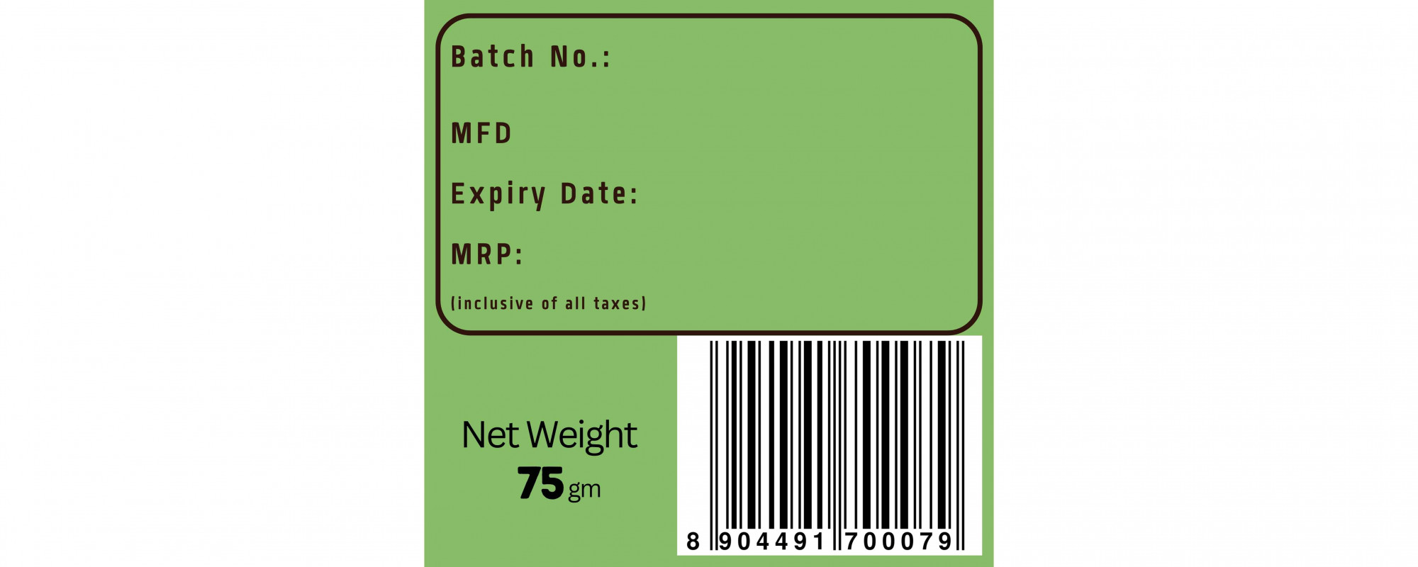 TummyFriendly Foods Millet Cookies Coconut - 75 Gm