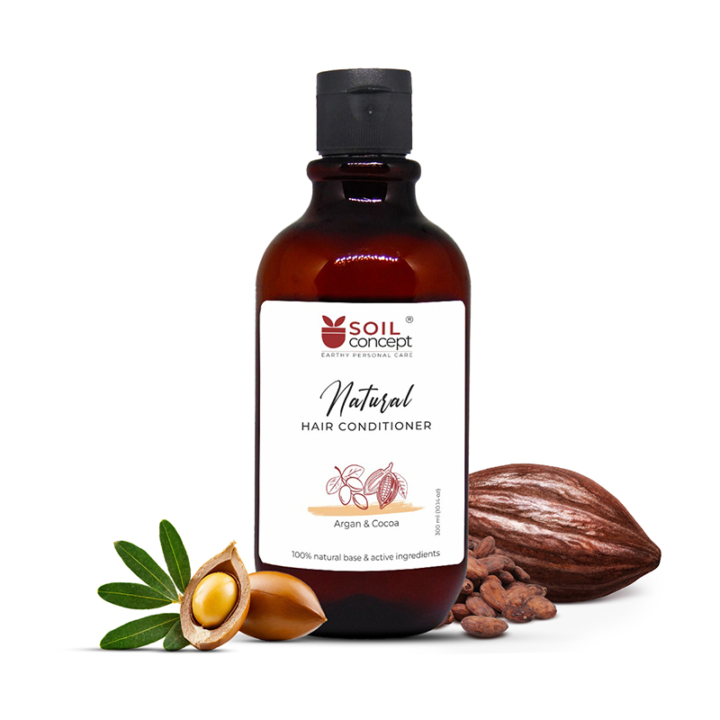 Soil Concept Natural Hair Conditioner Argan  Coffee - 300 Ml