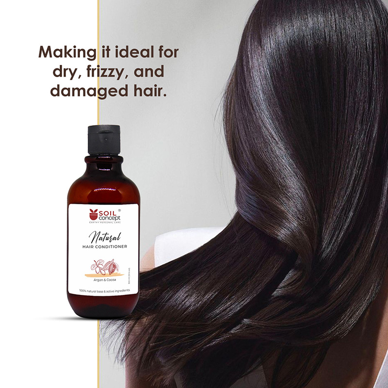 Soil Concept Natural Hair Conditioner Argan  Coffee - 300 Ml