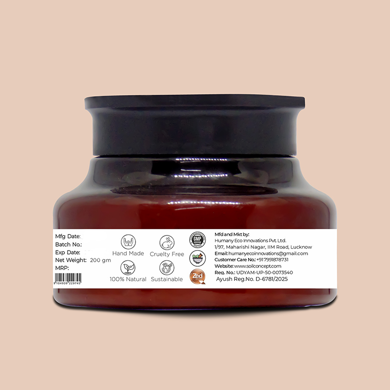 Soil Concept Botainical Glow Face Scrub - 200 Gm