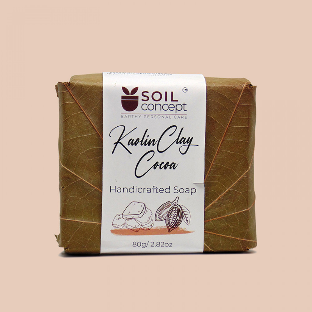 Image of Soil Concept Kaolin Clay Soap - 80 Gm