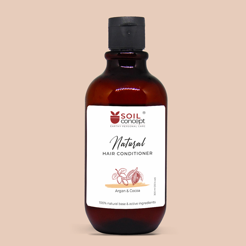 Soil Concept Natural Hair Conditioner Argan  Coffee - 300 Ml