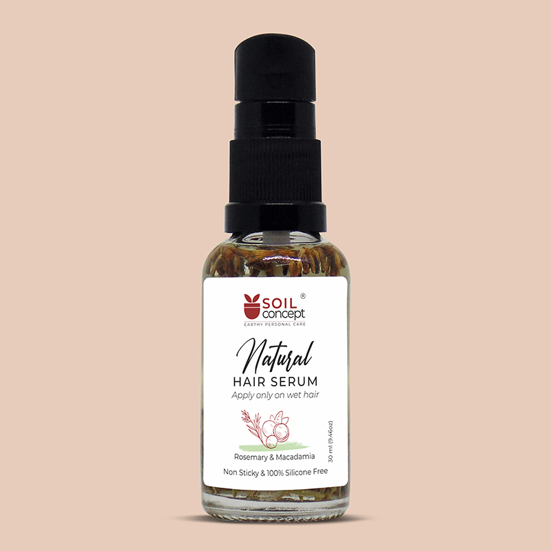Soil Concept Natural Hair Serum - 30 Ml