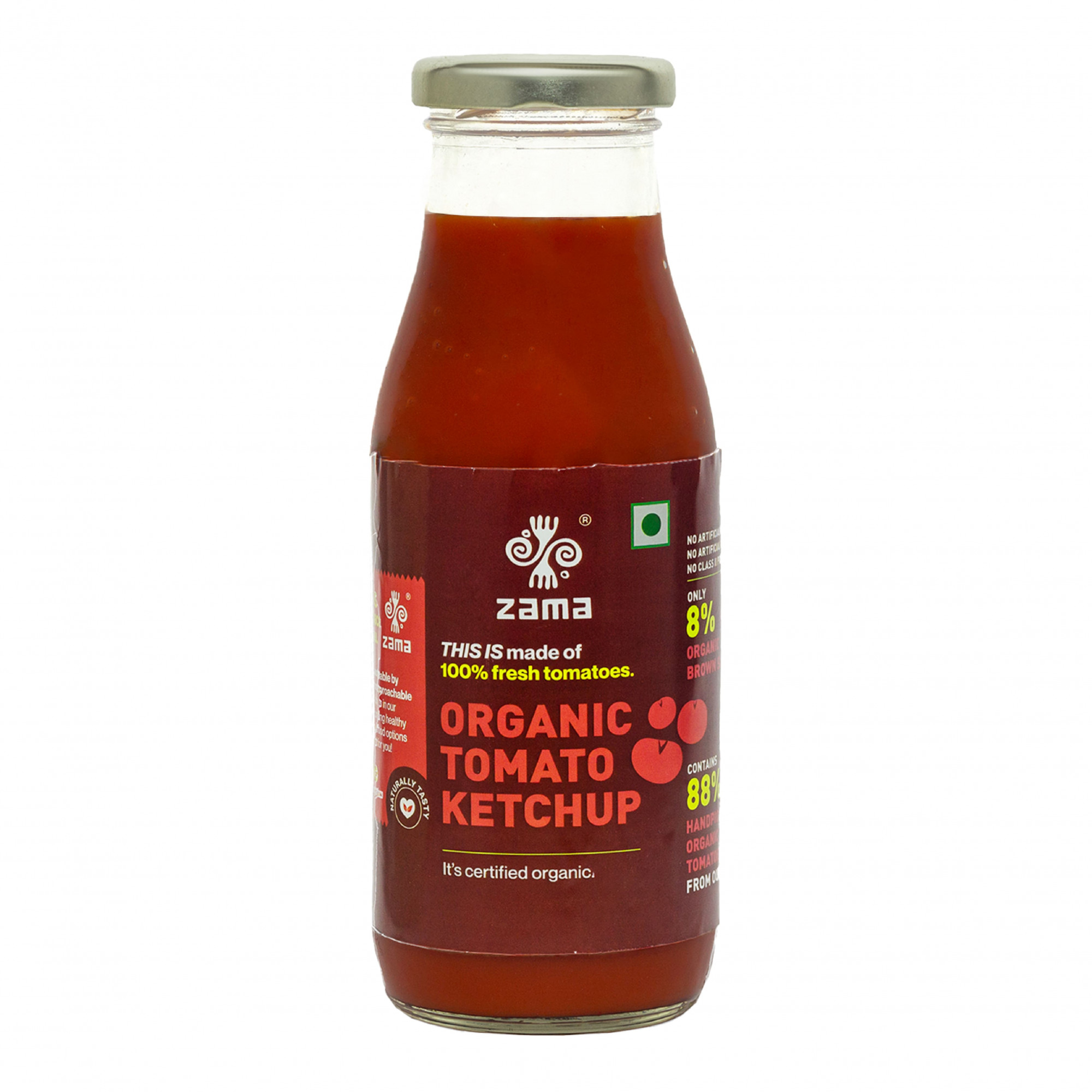 Zama organic Organic Tomato Ketchup - 300 Gm