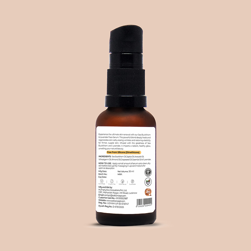 Soil Concept Revitalize Face Serum - 30 Ml