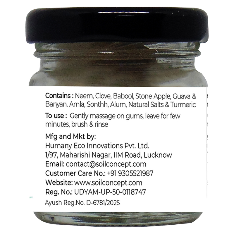 Soil Concept Total Oral Care - 30 Gm