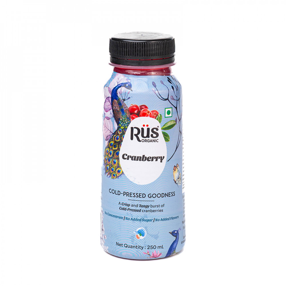 Image of Rus Organic Cranberry Juice - 250 Ml