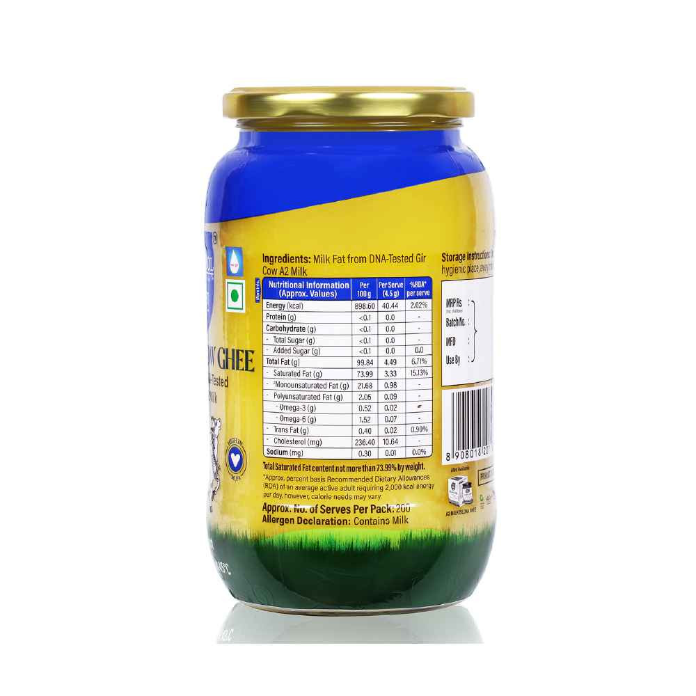 Hari Bol A2 Desi Gir Cow Ghee - 1 Ltr