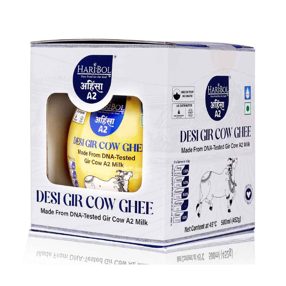 Hari Bol A2 Desi Gir Cow Ghee - 500 Ml