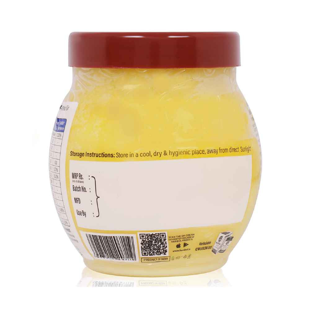 Hari Bol A2 Desi Gir Cow Ghee - 500 Ml