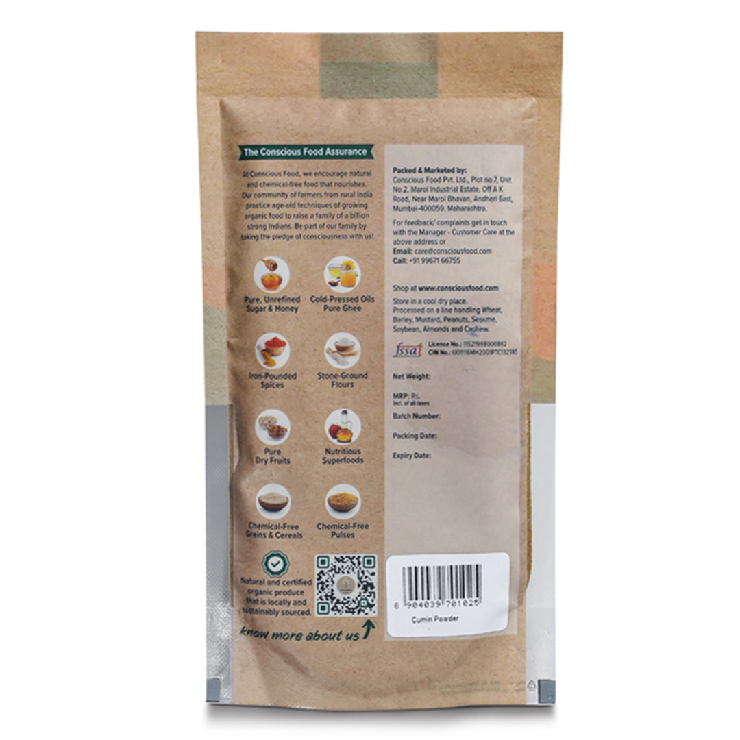 Conscious Food Cumin Powder - 100 Gm