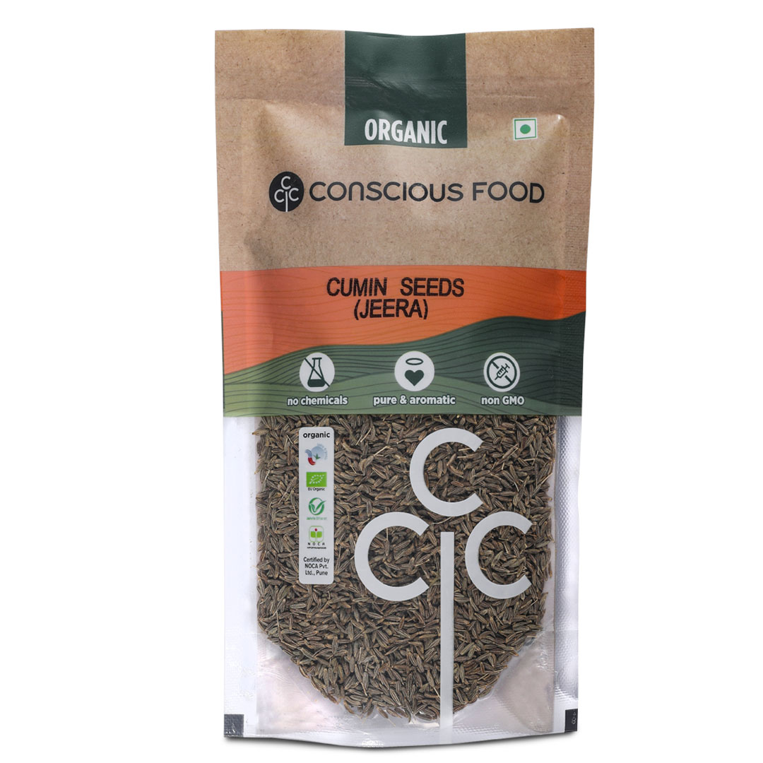 Conscious Food Cumin Seeds Jeera - 100 Gm