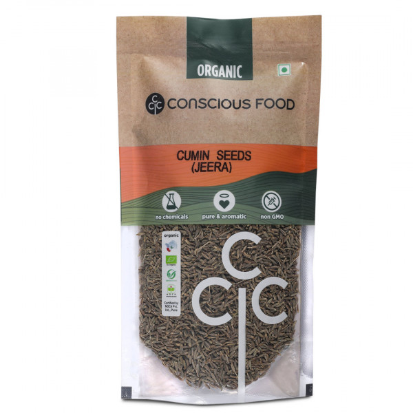 Image of Conscious Food Cumin Seeds (Jeera) - 100 Gm