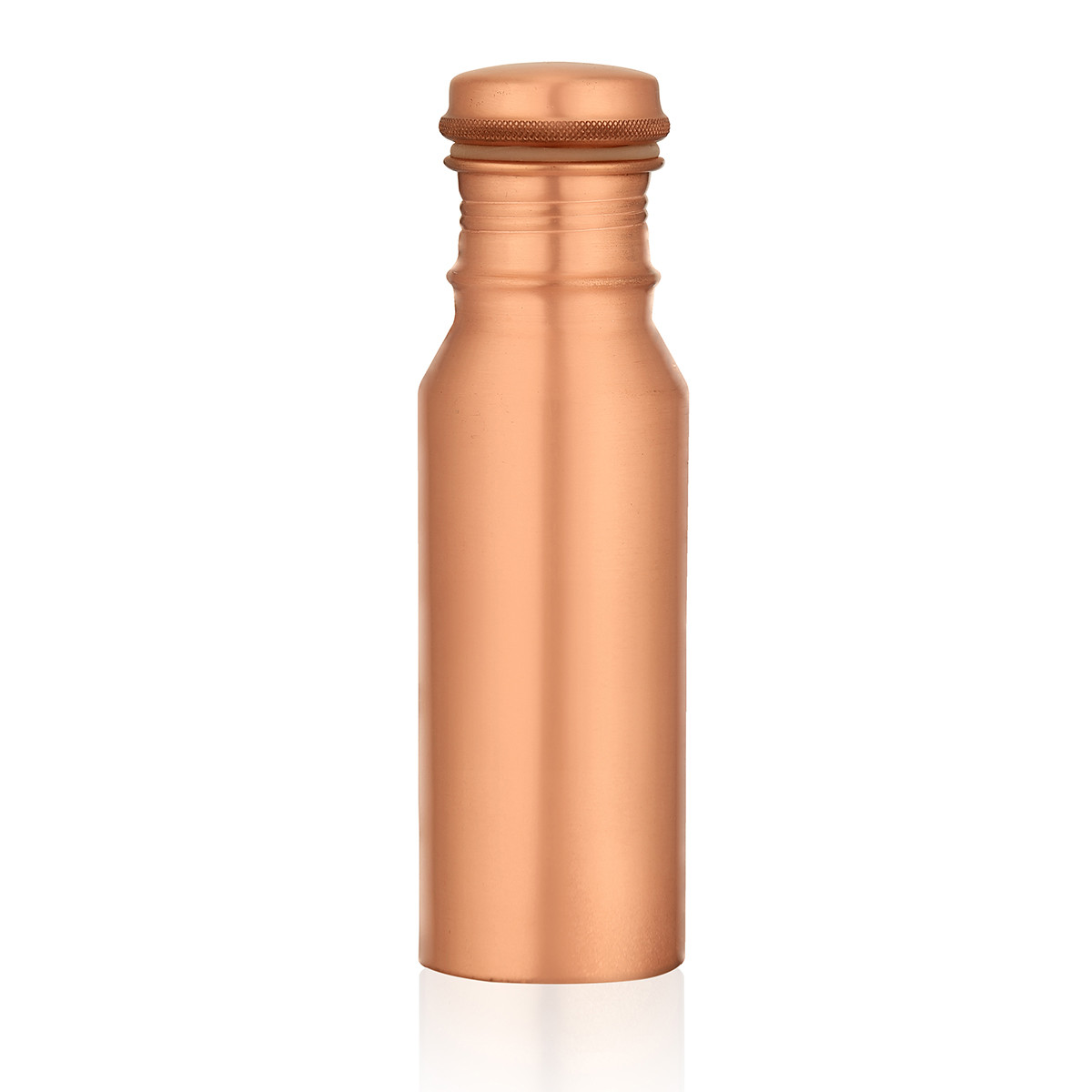 Copper Baby Plain Bottle - 350ml Ayurvedic Health Benefits Keeps Water Fresh Enhances Immunity Copper Bottle for Kids Home Travel Tamba Bottle