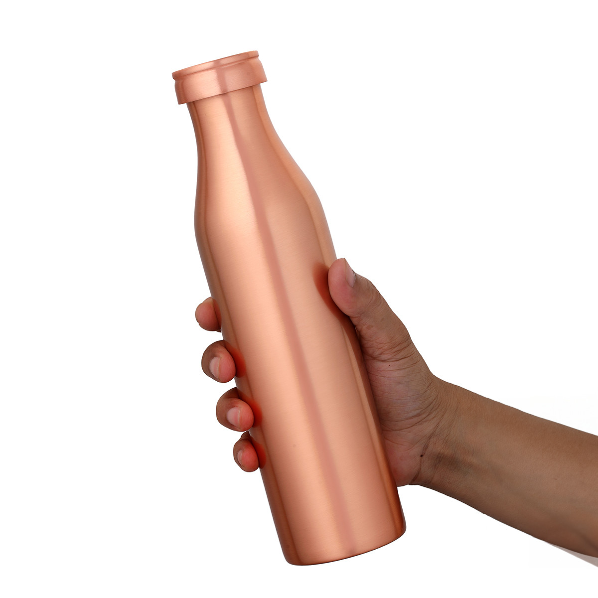 Copper BMC Plain Bottle - 950ml Ayurvedic Health Benefits Boosts Immunity Digestion Keeps Water Fresh Enhances Immunity Copper Bottle for Home School Office Tamba Bottle